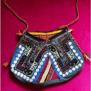Hand made embroidered purse.